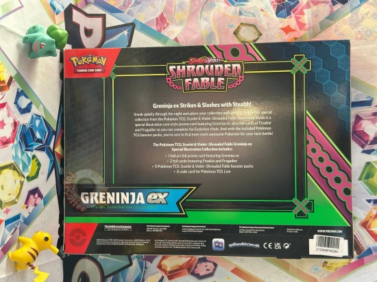 Shrouded Fable Greninja Ex Special Illustration Collection