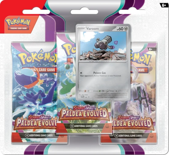 Paldea Evolved 3-pack Varoom