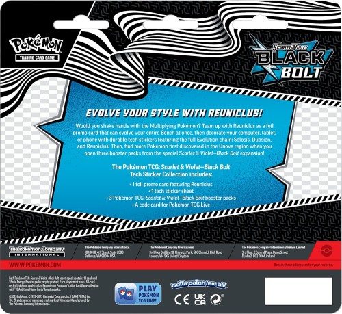 Black Bolt Tech Sticker Reuniclus (Karty Pokemon TCG)