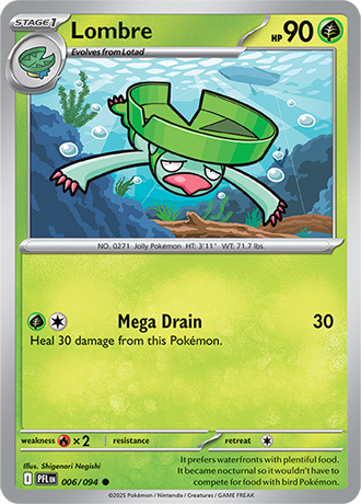 Karta Pokemon 006 94 Lombre [Phantasmal Flames].JPG