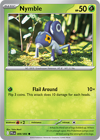 Karta Pokemon 009 94 Nymble [Phantasmal Flames].JPG