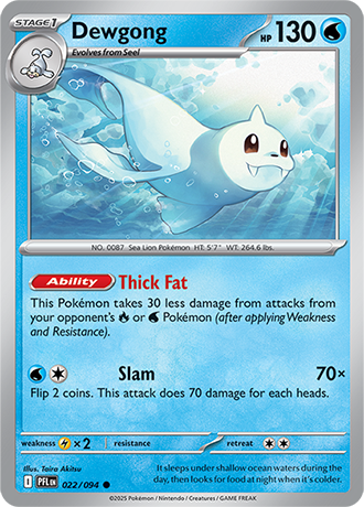 Karta Pokemon 022 94 Dewgong [Phantasmal Flames].JPG