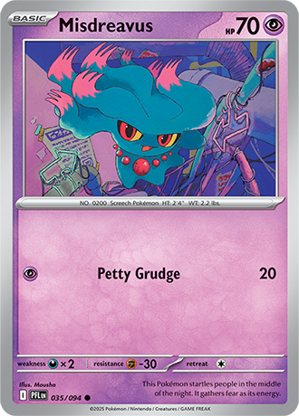 Karta Pokemon 035 94 Misdreavus [Phantasmal Flames].JPG