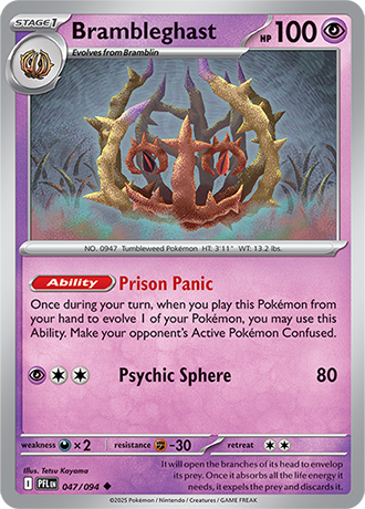 Karta Pokemon 047 94 Brambleghast [Phantasmal Flames].JPG