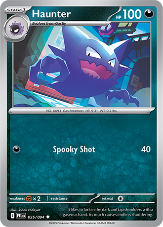 Karta Pokemon 055 94 Haunter [Phantasmal Flames].JPG
