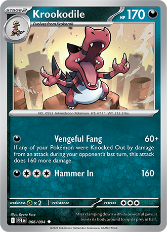 Karta Pokemon 066 94 Krookodile [Phantasmal Flames].JPG