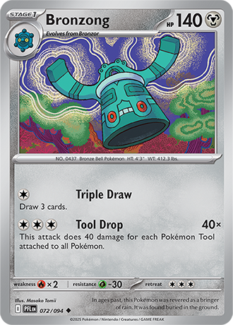 Karta Pokemon 072 94 Bronzong [Phantasmal Flames].JPG