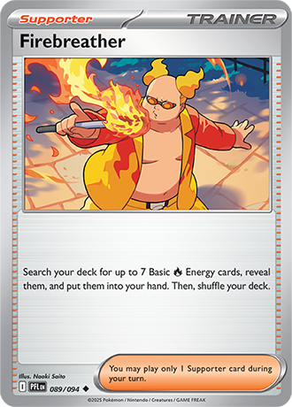 Karta Pokemon 089 94 Firebreather [Phantasmal Flames].JPG