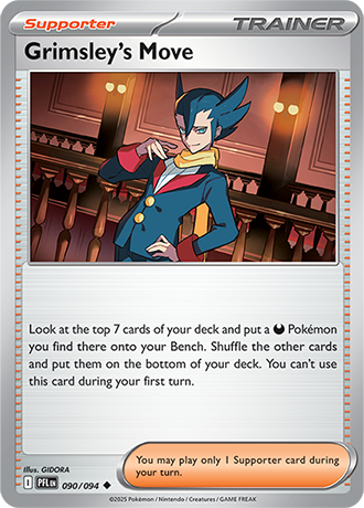 Karta Pokemon 090 94 Grimsley's Move [Phantasmal Flames].JPG