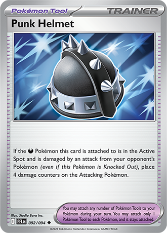 Karta Pokemon 092 94 Punk Helmet [Phantasmal Flames].JPG