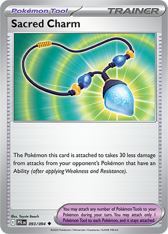 Karta Pokemon 093 94 Sacred Charm [Phantasmal Flames].JPG