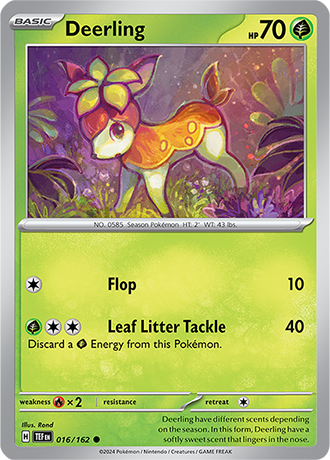 Karta Pokemon 016 162 Deerling [Temporal Forces].JPG