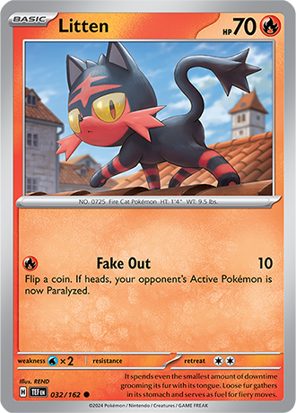 Karta Pokemon 032 162 Litten [Temporal Forces].JPG
