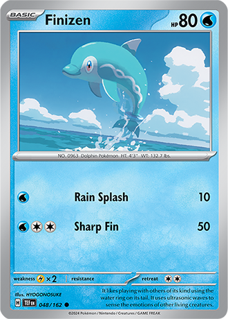 Karta Pokemon 048 162 Finizen [Temporal Forces].JPG