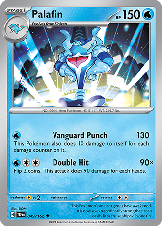 Karta Pokemon 049 162 Palafin [Temporal Forces].JPG