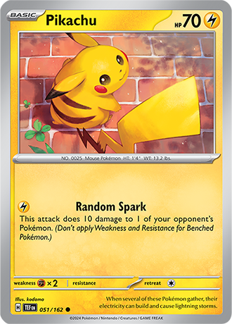 Karta Pokemon 051 162 Pikachu [Temporal Forces].JPG