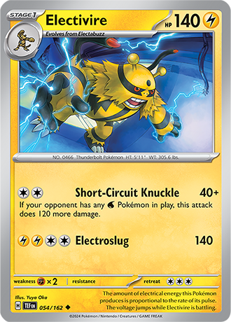 Karta Pokemon 054 162 Electivire [Temporal Forces].JPG
