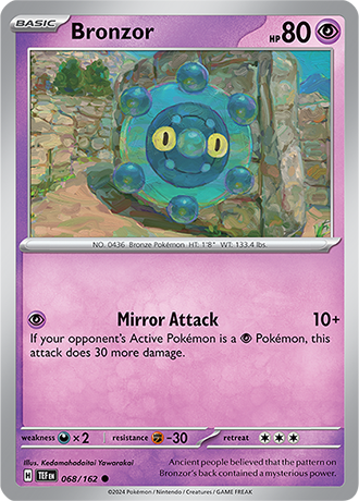 Karta Pokemon 068 162 Bronzor [Temporal Forces].JPG