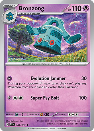 Karta Pokemon 069 162 Bronzong [Temporal Forces].JPG