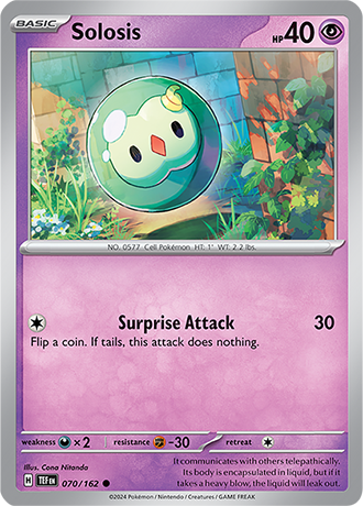 Karta Pokemon 070 162 Solosis [Temporal Forces].JPG