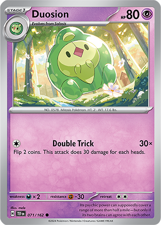 Karta Pokemon 071 162 Duosion [Temporal Forces].JPG