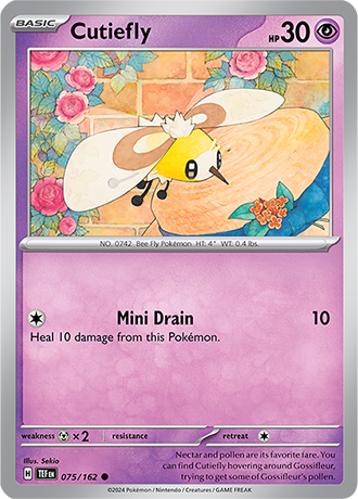 Karta Pokemon 075 162 Cutiefly [Temporal Forces].JPG