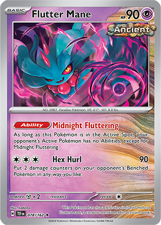 Karta Pokemon 078 162 Flutter Mane [Temporal Forces].JPG