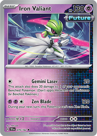 Karta Pokemon 079 162 Iron Valiant [Temporal Forces].JPG