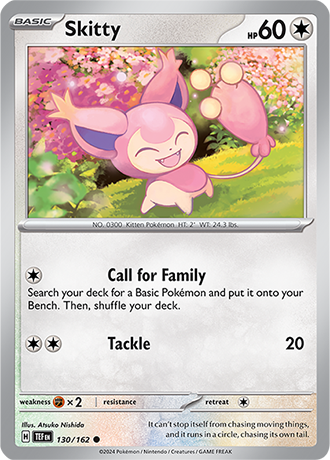 Karta Pokemon 130 162 Skitty [Temporal Forces].JPG