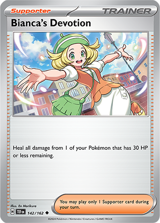 Karta Pokemon 142 162 Bianca's Devotion [Temporal Forces].JPG