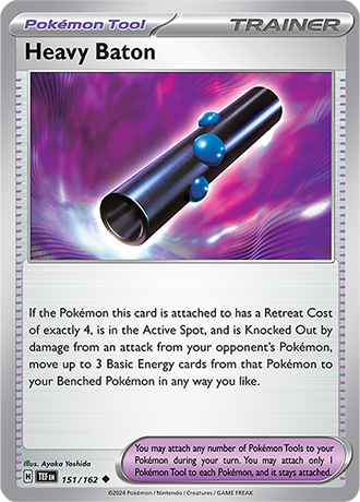Karta Pokemon 151 162 Heavy Baton [Temporal Forces].JPG