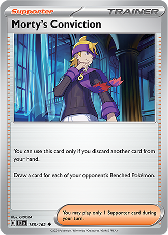 Karta Pokemon 155 162 Morty's Conviction [Temporal Forces].JPG