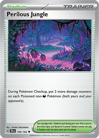 Karta Pokemon 156 162 Perilous Jungle [Temporal Forces].JPG