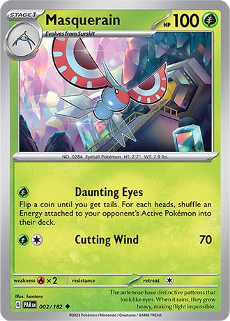 Karta Pokemon 002 182 Masquerain [Paradox Rift].JPG