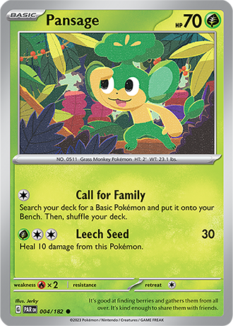 Karta Pokemon 004 182 Pansage [Paradox Rift].JPG