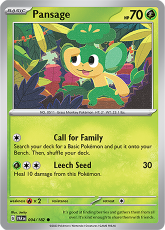 Karta Pokemon 004 182 Pansage [Paradox Rift].JPG