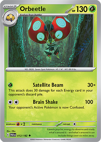 Karta Pokemon 012 182 Orbeetle [Paradox Rift].JPG