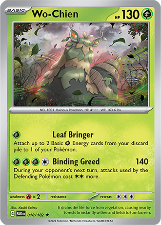Karta Pokemon 018 182 Wo-Chien [Paradox Rift].JPG