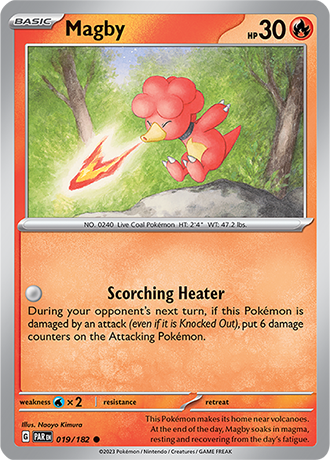 Karta Pokemon 019 182 Magby [Paradox Rift].JPG