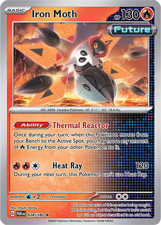 Karta Pokemon 028 182 Iron Moth [Paradox Rift].JPG