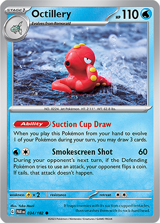 Karta Pokemon 034 182 Octillery [Paradox Rift].JPG