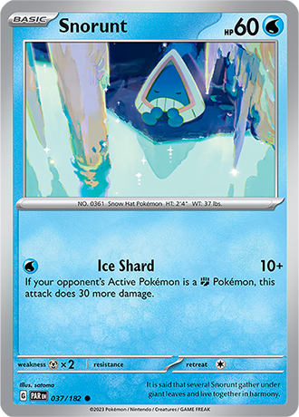 Karta Pokemon 037 182 Snorunt [Paradox Rift].JPG