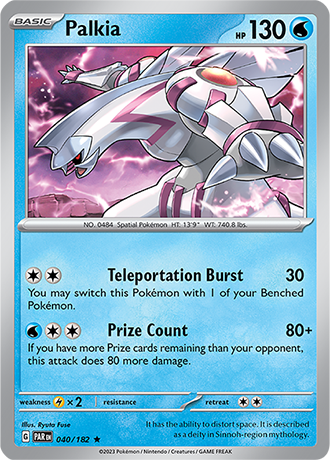 Karta Pokemon 040 182 Palkia [Paradox Rift].JPG
