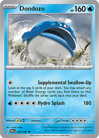 Karta Pokemon 055 182 Dondozo [Paradox Rift].JPG