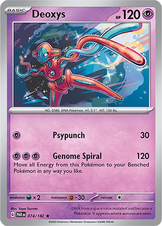 Karta Pokemon 074 182 Deoxys [Paradox Rift].JPG
