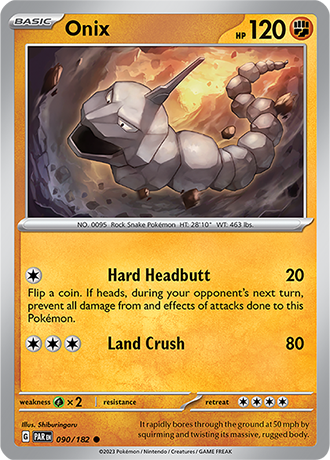 Karta Pokemon 090 182 Onix [Paradox Rift].JPG