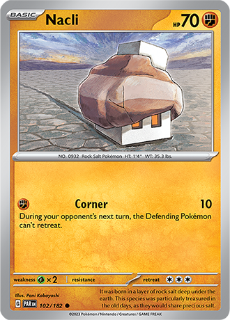 Karta Pokemon 102 182 Nacli [Paradox Rift].JPG