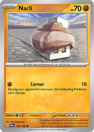 Karta Pokemon 102 182 Nacli [Paradox Rift].JPG