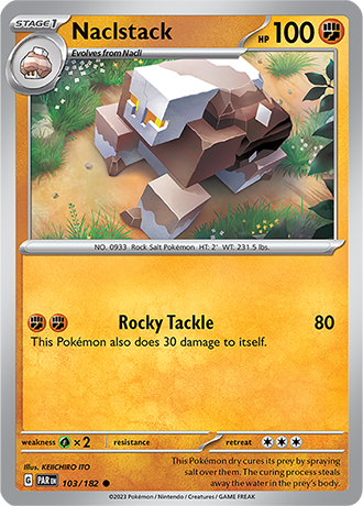Karta Pokemon 103 182 Naclstack [Paradox Rift].JPG
