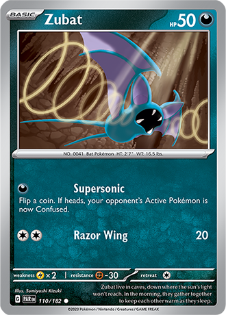 Karta Pokemon 110 182 Zubat [Paradox Rift].JPG